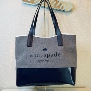 Kate Spade Blue Denim New York Tote